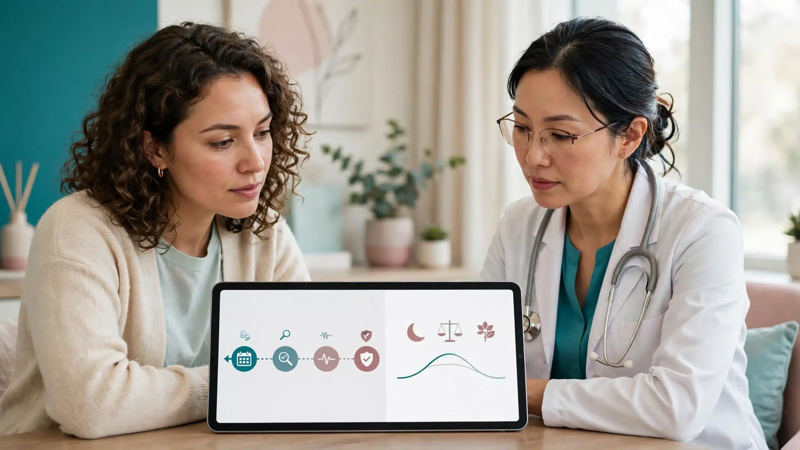 Patient comparing Accutane and spironolactone treatment pathways