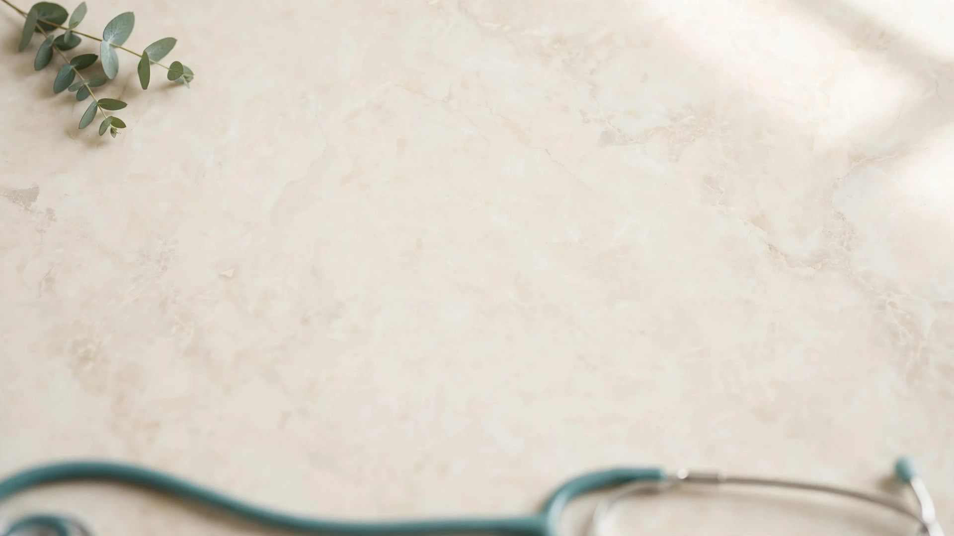 Soft neutral clinical background for women’s medication care