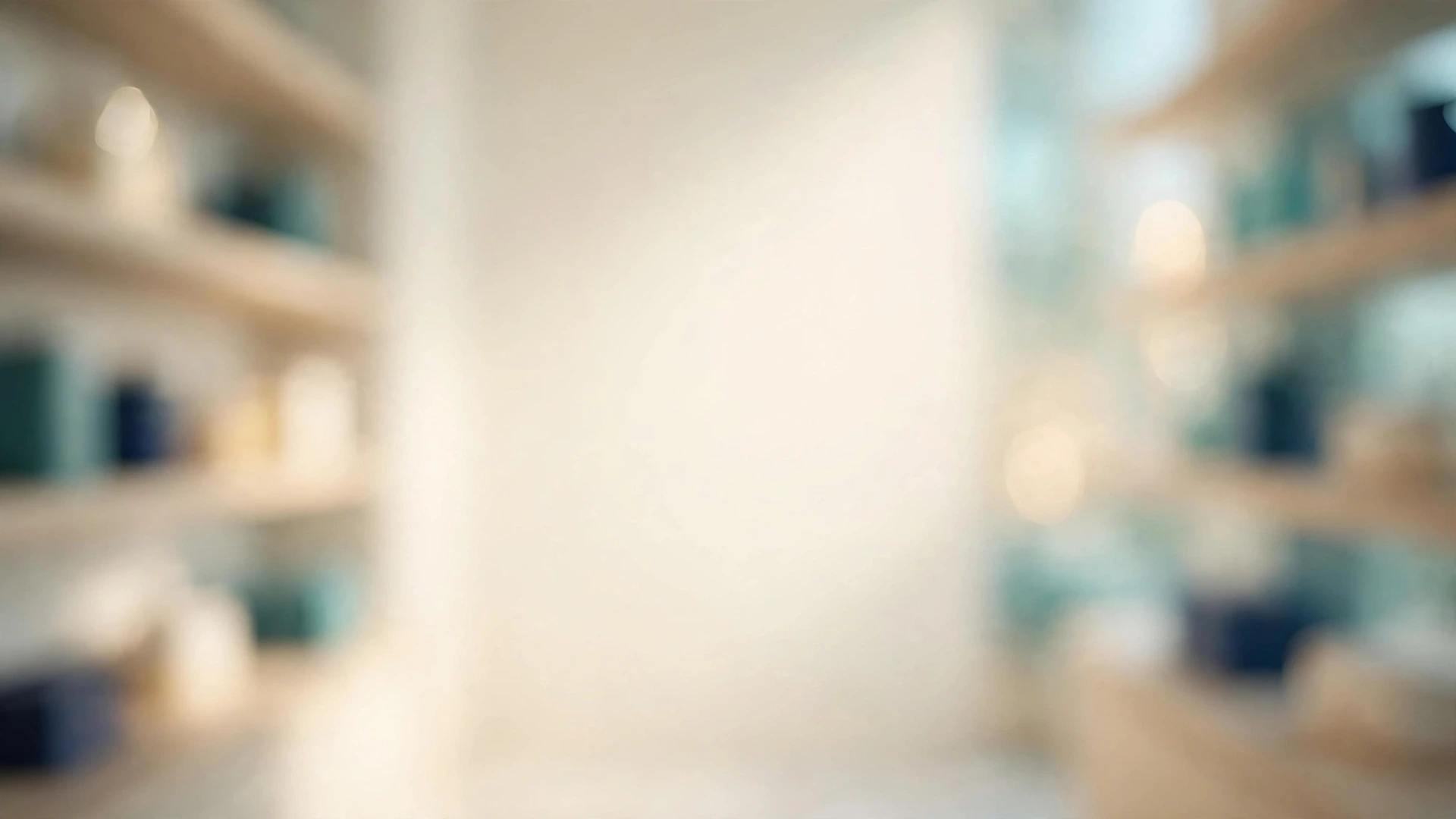 Warm medical consultation background for treatment safety checks