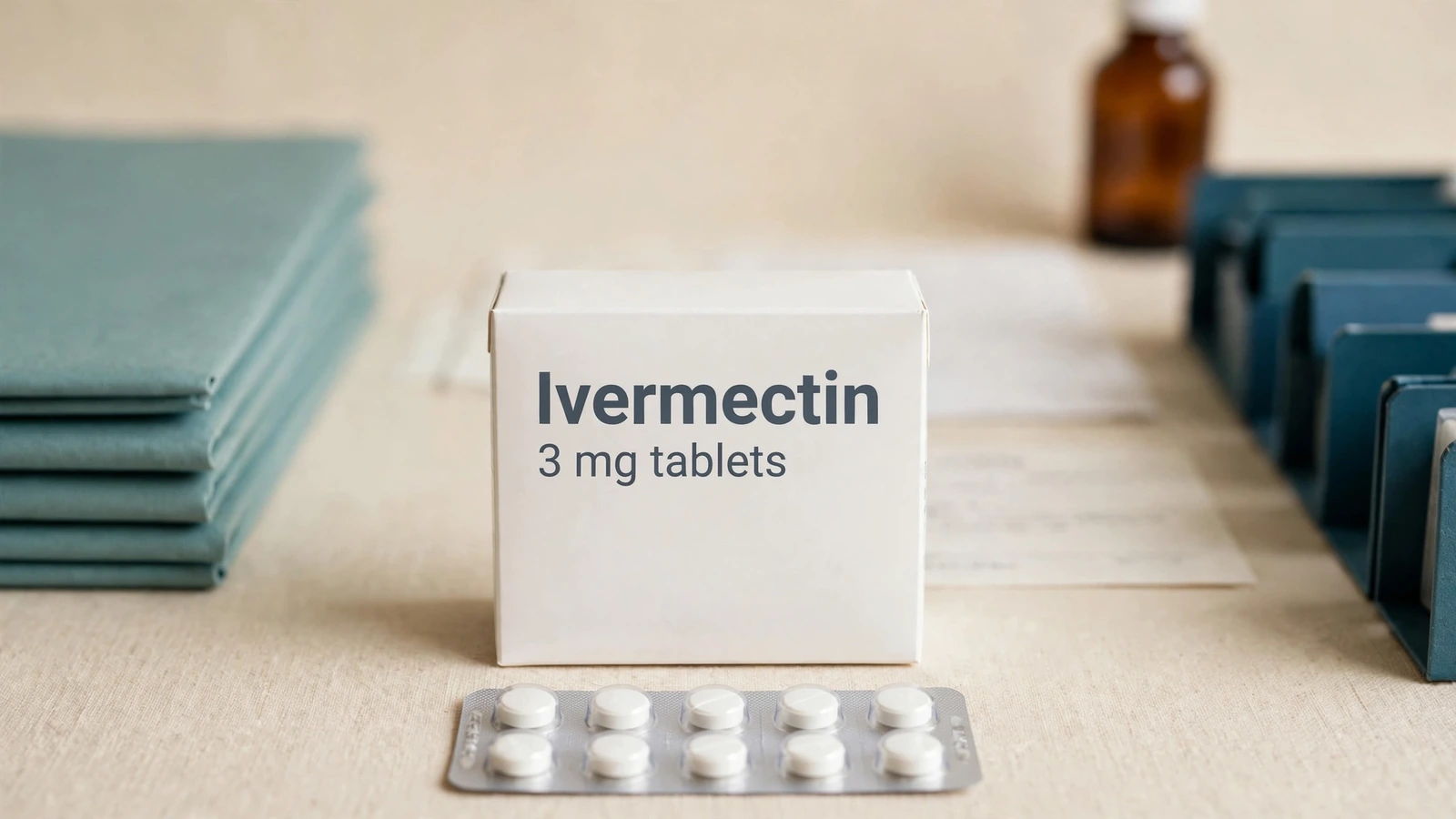 Human oral ivermectin prescription record with patient, prescriber, pharmacy, and product fields