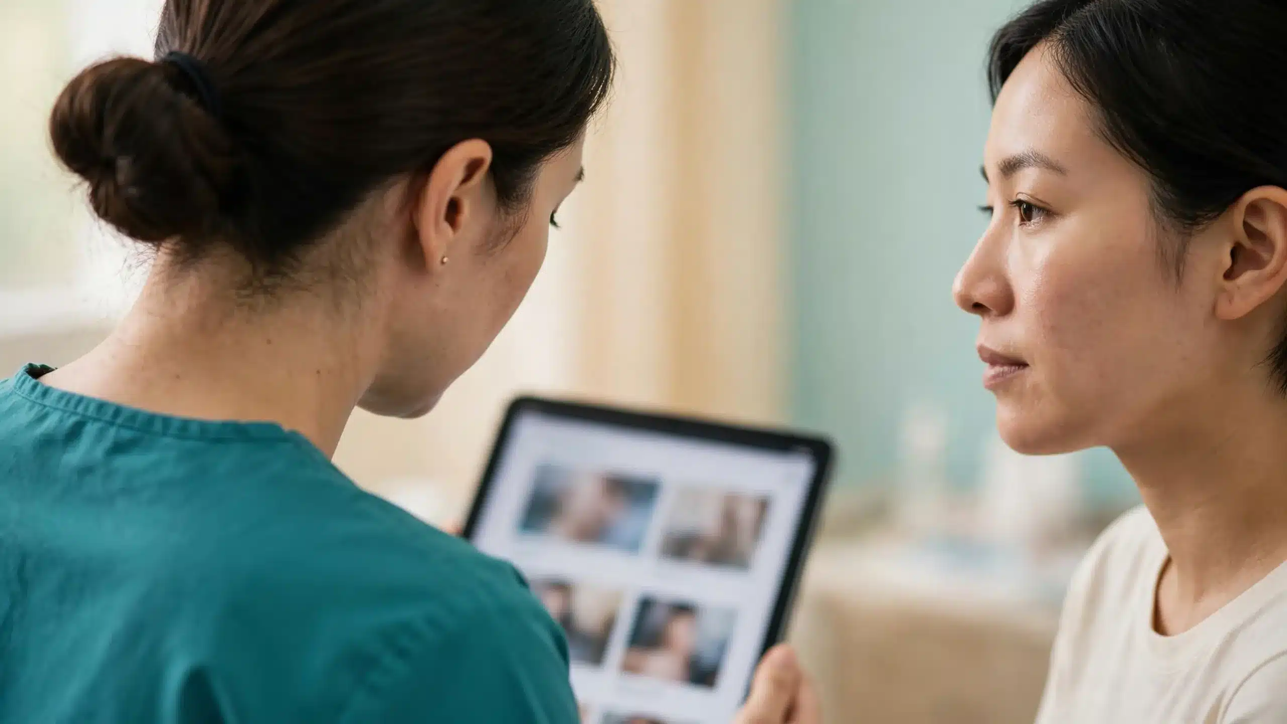 Dermatologist evaluating whether a patient qualifies for Accutane